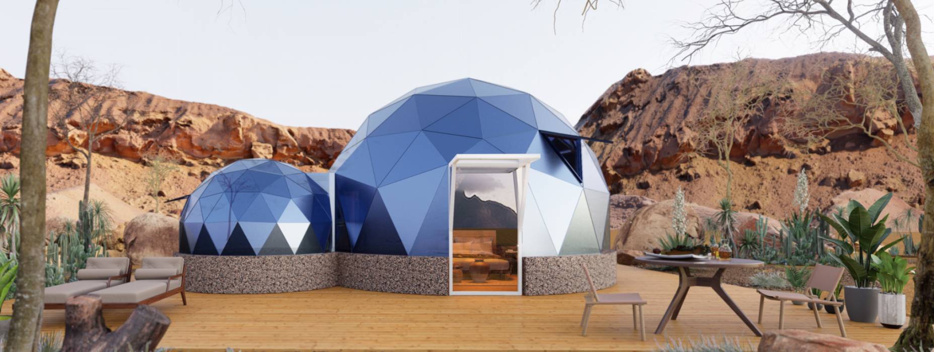 昔阳县球形智能光伏玻璃星空房